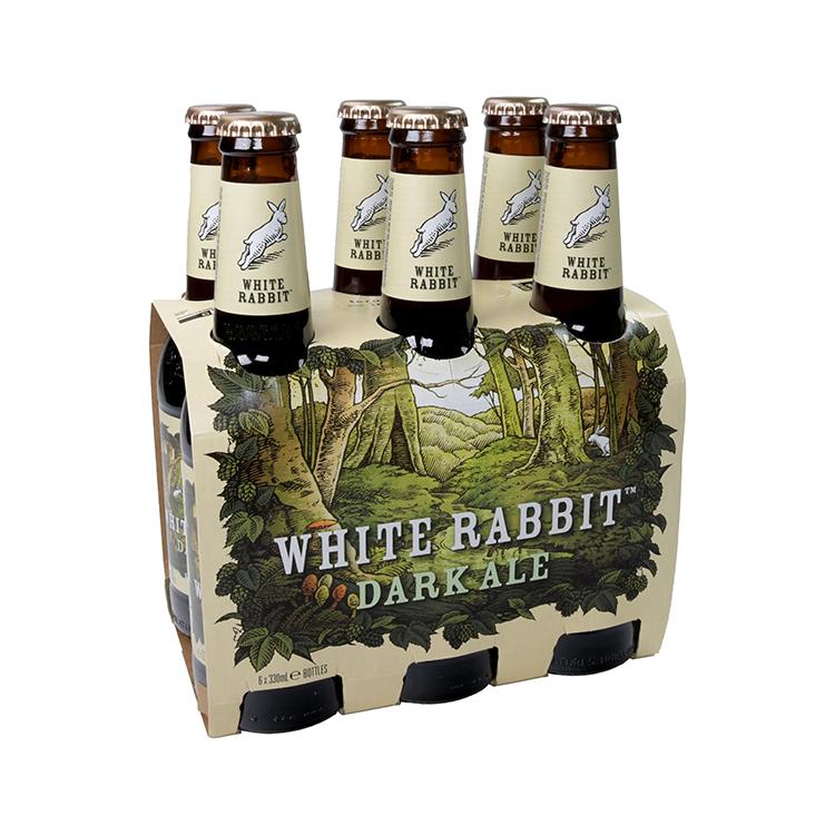 White Rabbit Dark Ale Bottle 4.9 % vol. Sixpack