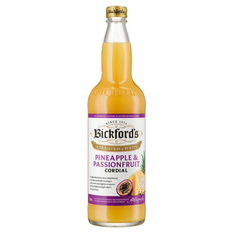Bickford's Cordial Pineapple & Passionfruit