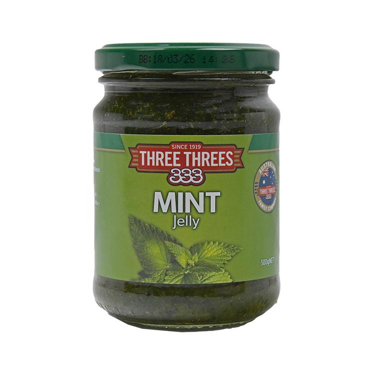 Three Threes Mint Jelly Sauce Minzgelee