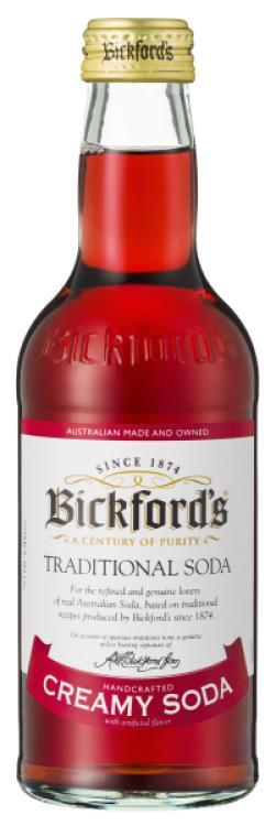 Bickford's Creamy Soda - Australian Import