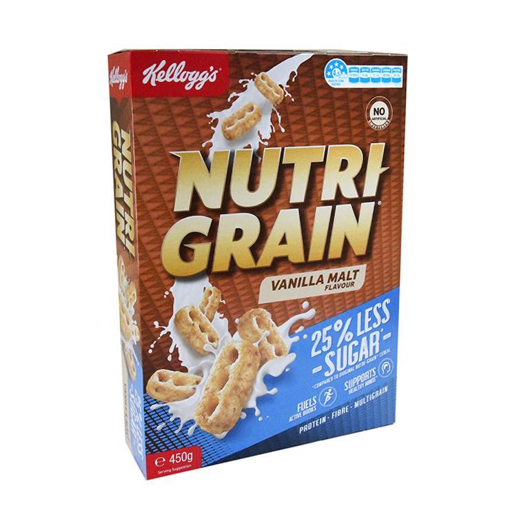 Kellogg's Nutri-Grain Protein Vanilla Malt [MHD: 29.09.2024]