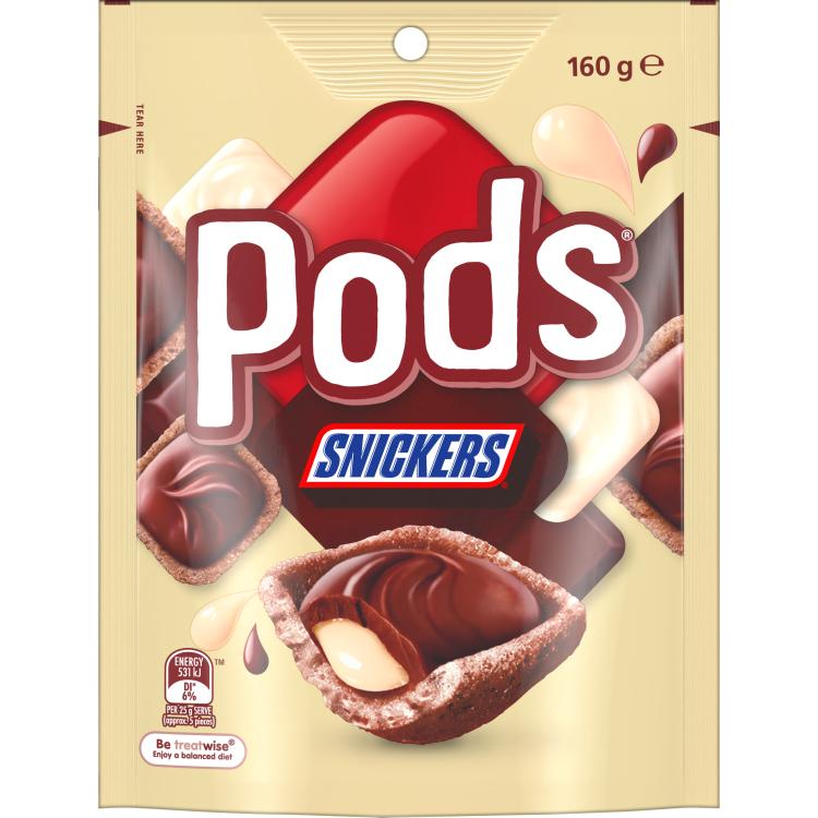 Mars Pods Snickers Schokolade - Australian Import
