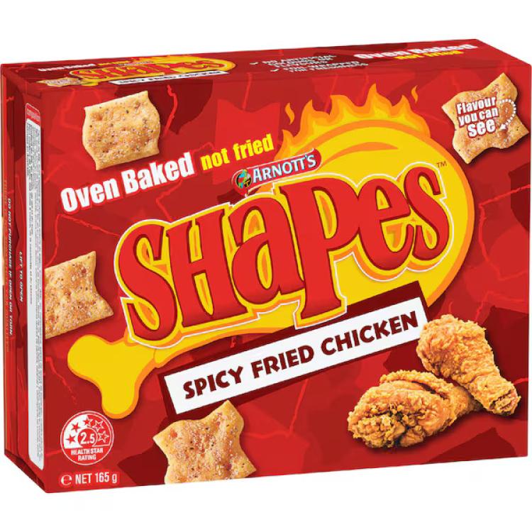 Arnott's Shapes Spicy Fried Chicken Cracker