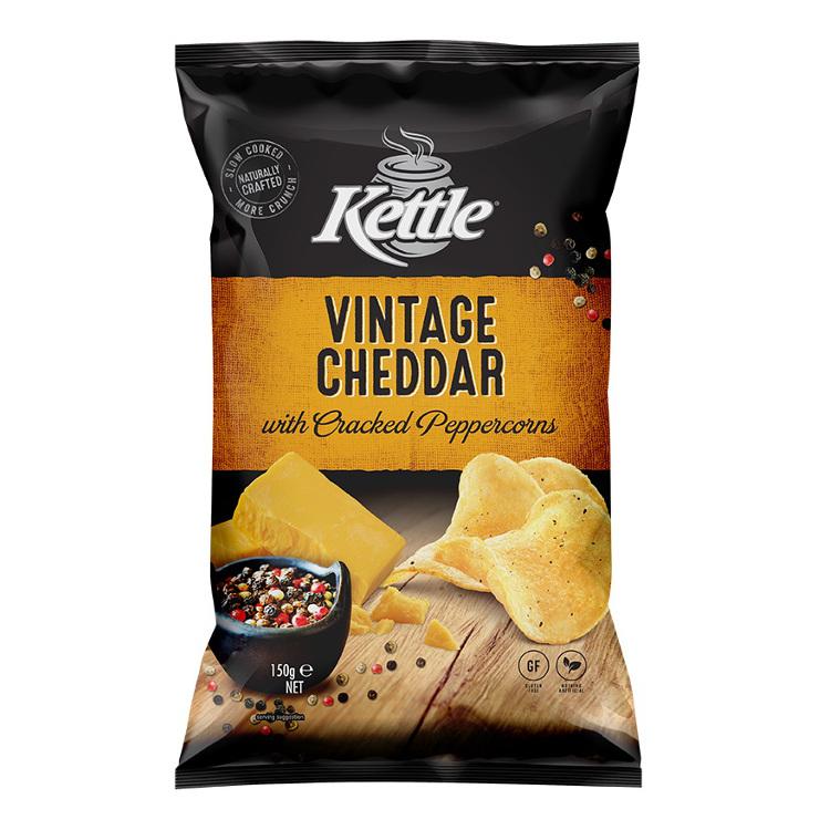 Kettle Vintage Cheddar Chips