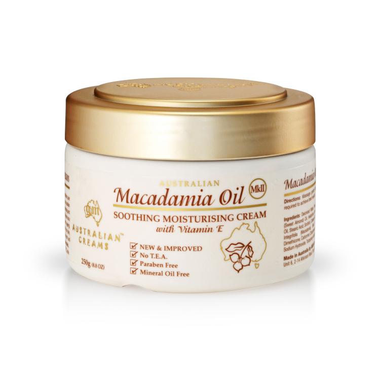 MKII Australian Macadamia Oil Soothing Moisturising Cream