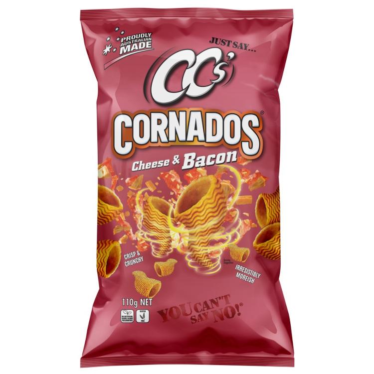 CC's Cornados Corn Chips Cheese & Bacon