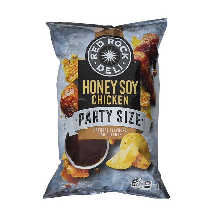 Red Rock Honey Soy Chicken Chips Party Size