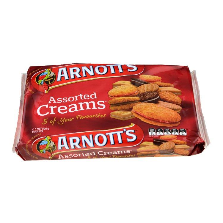 Arnotts Assorted Creams Biscuits