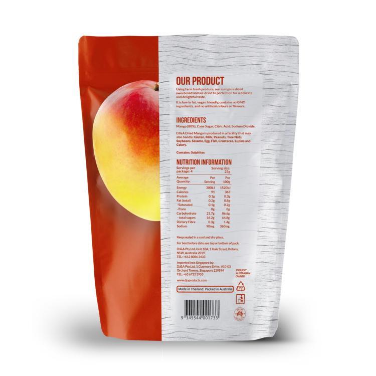 DJ&A Dried Mango [MHD: 20.10.2025]