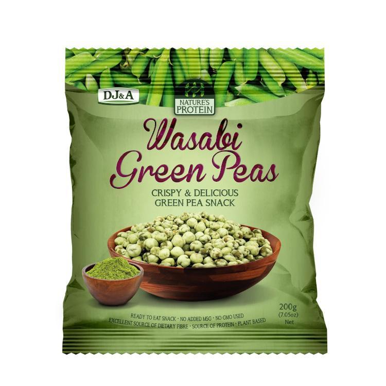 DJ&A Nature's Protein Wasabi Green Peas