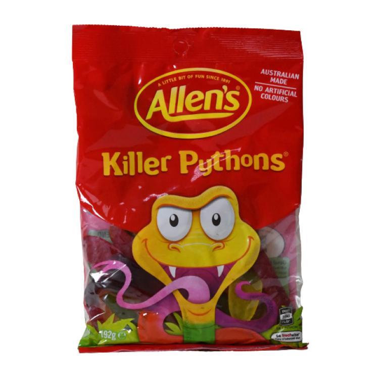 Allen's Killer Pythons Fruchtgummi