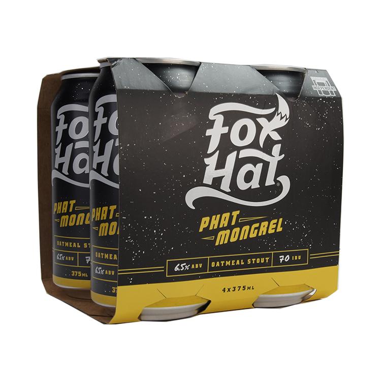 Fox Hat Phat Mongrel Stout 6.5 % vol.