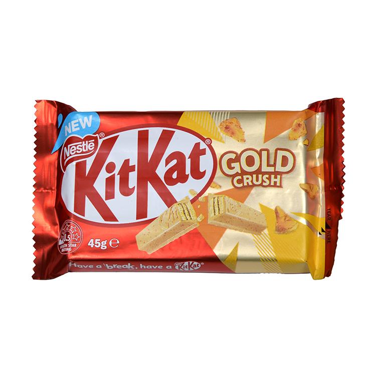 KitKat Gold Crush Weiße Schokolade - Import