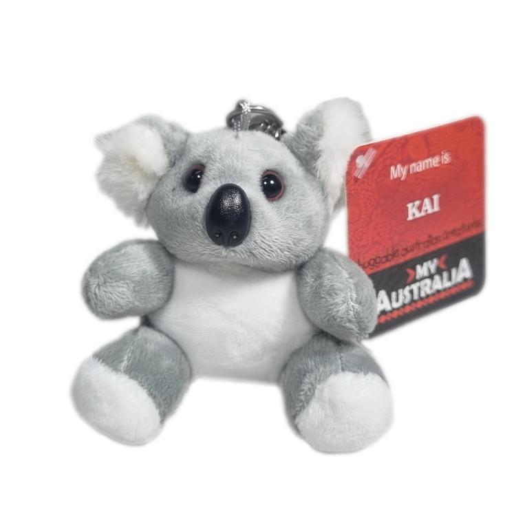 Schlüsselanhänger Koala mit Reißverschluss 'Kai', 11 cm