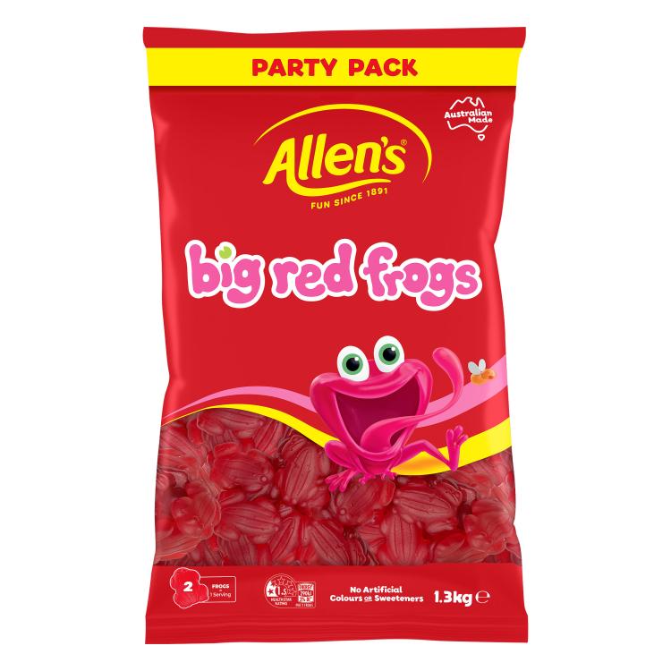 Allen's Big Red Frogs Fruchtgummi Bulk Bag