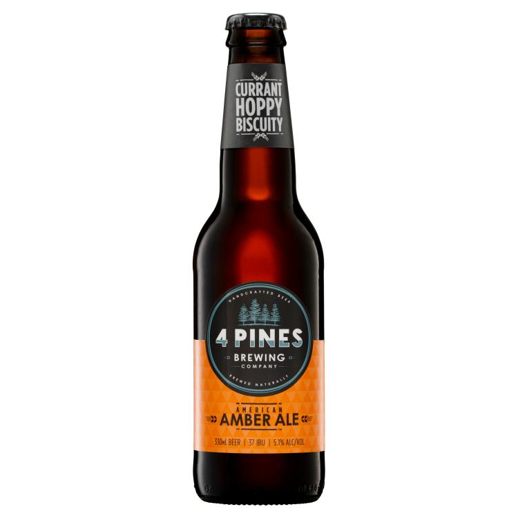 4 Pines American Amber Ale Bottle 5.1 % vol.