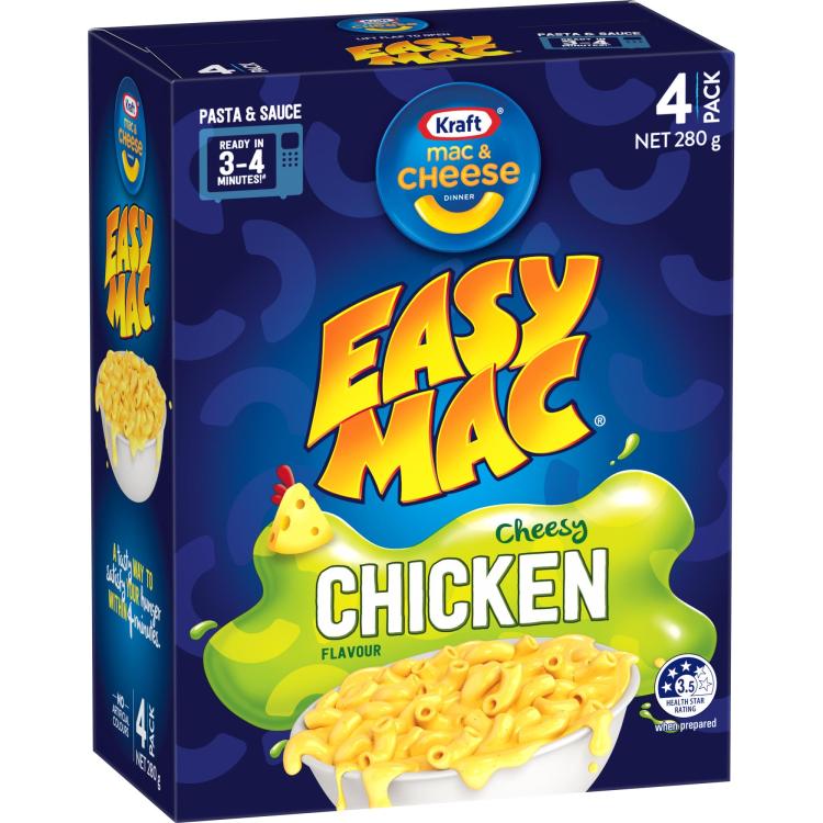 Kraft Easy Mac & Cheese Cheesy Chicken [MHD: 09.07.2026]