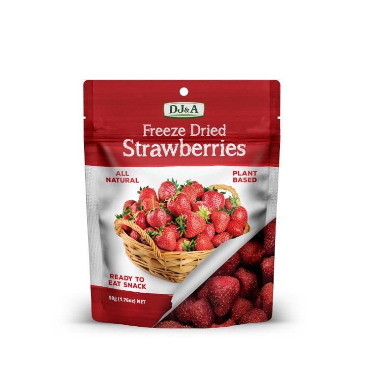DJ&A Freeze Dried Strawberries