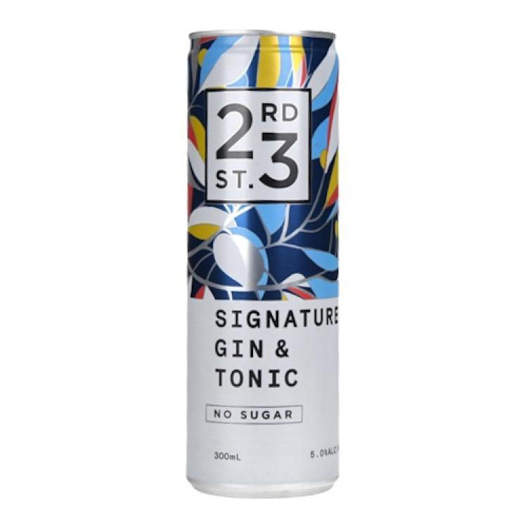 23rd Street Australian Signature Gin & Tonic 5.5% vol.