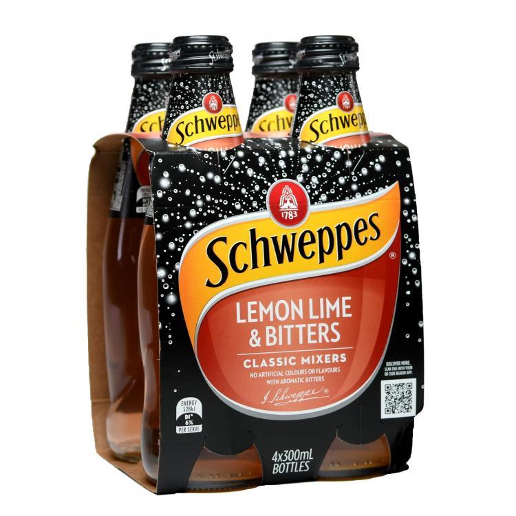 Schweppes Lemon Lime & Bitters - Australian Import