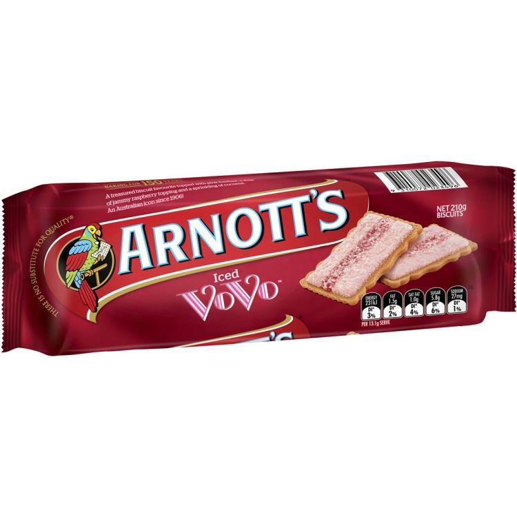 Arnott's Iced VoVo Biscuits