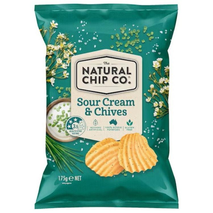 The Natural Chip Co. Chips Sour Cream & Chives