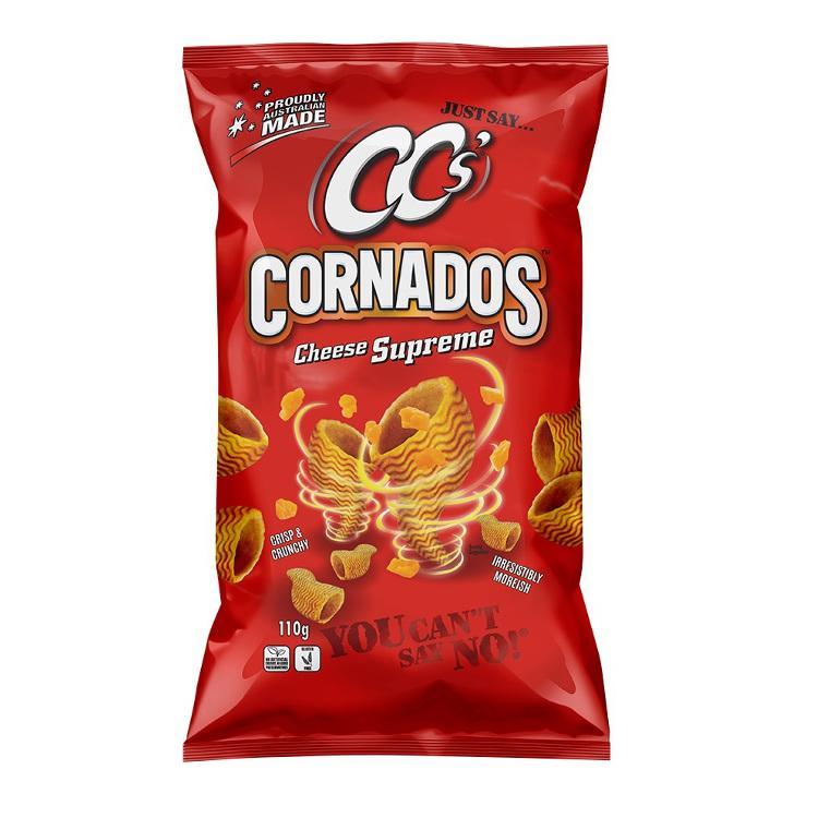 CC's Cornados Corn Chips Cheese Supreme [MHD: 11.11.2023]
