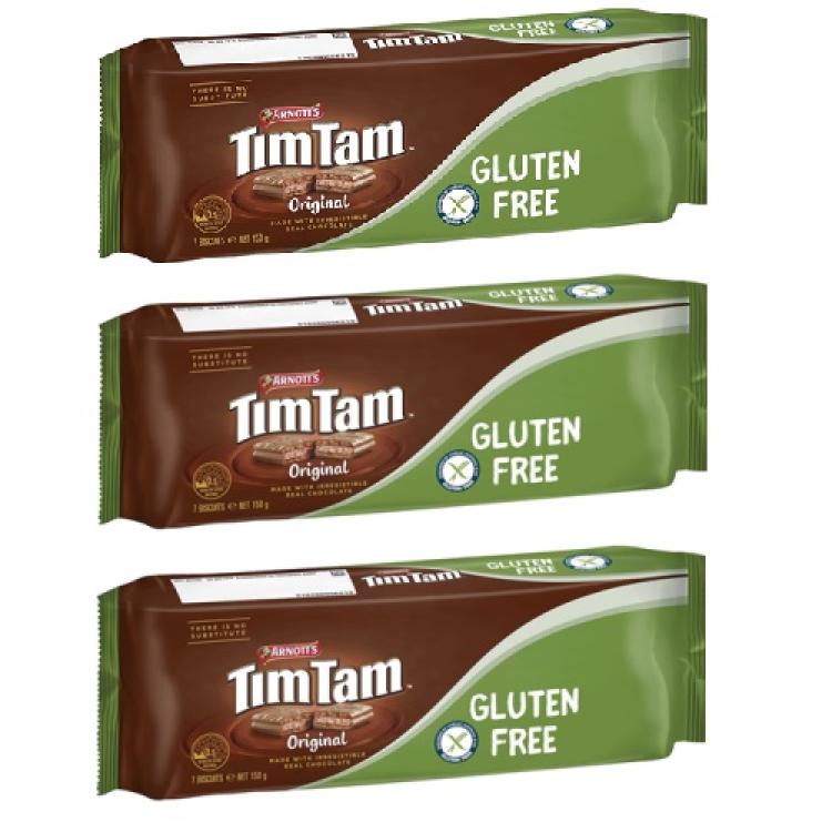 Tim Tam Original Chocolate Gluten Free Biscuits Triple Pack