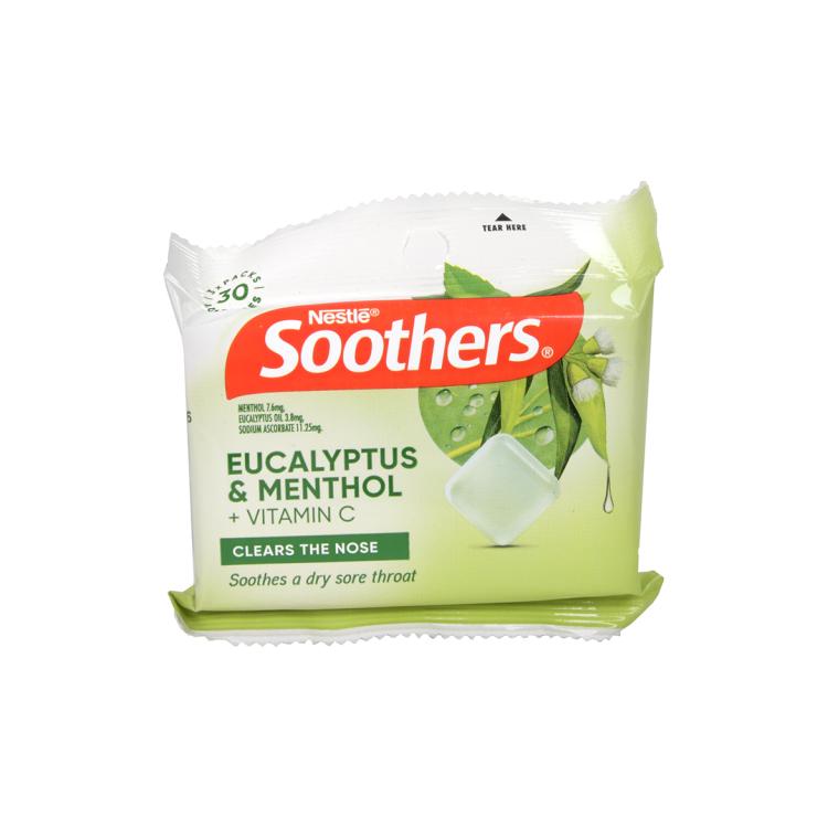 Nestle Soothers Eucalyptus & Menthol Halspastillen