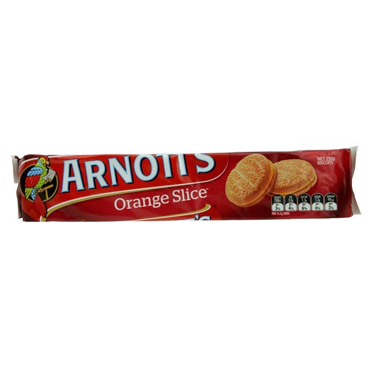 Arnott's Orange Slice Biscuits