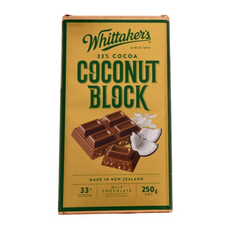 Whittaker's Coconut Fairtrade Milk Chocolate [MHD: 27.08.2025]
