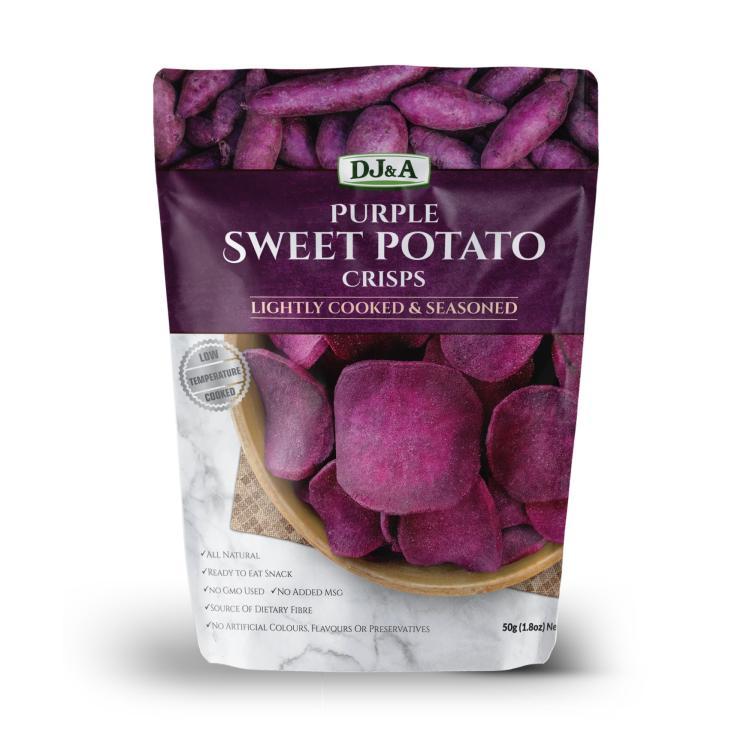 DJ&A Purple Sweet Potato Crisps