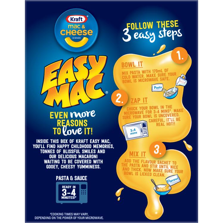 Kraft Easy Mac & Cheese Classic Cheese