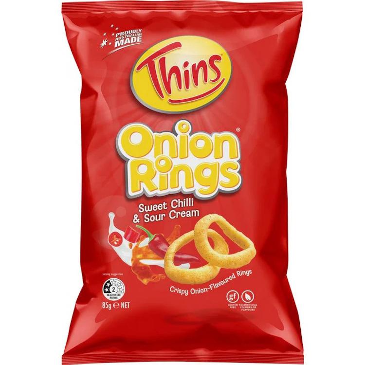 Thins Onion Rings Hot & Spicy