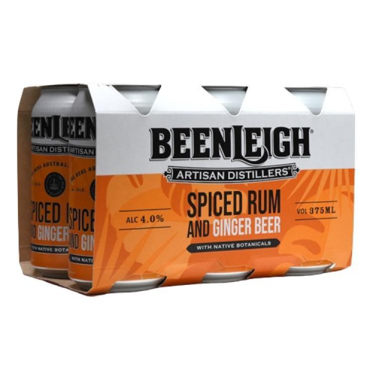 Beenleigh Spiced Rum & Ginger Beer 4.0 % vol.