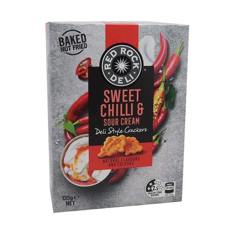 Red Rock Sweet Chilli & Sour Cream Crackers [MHD: 06.10.2024]