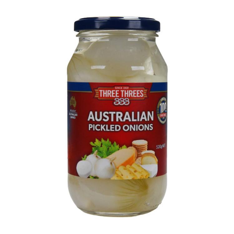 Three Threes Australian Pickled Onions