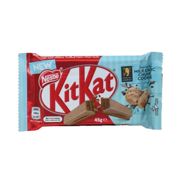 KitKat Byron Bay Milk Choc Chunk Cookie - Import