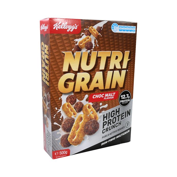 Kellogg's Nutri-Grain Choc Malt High Protein Crunch