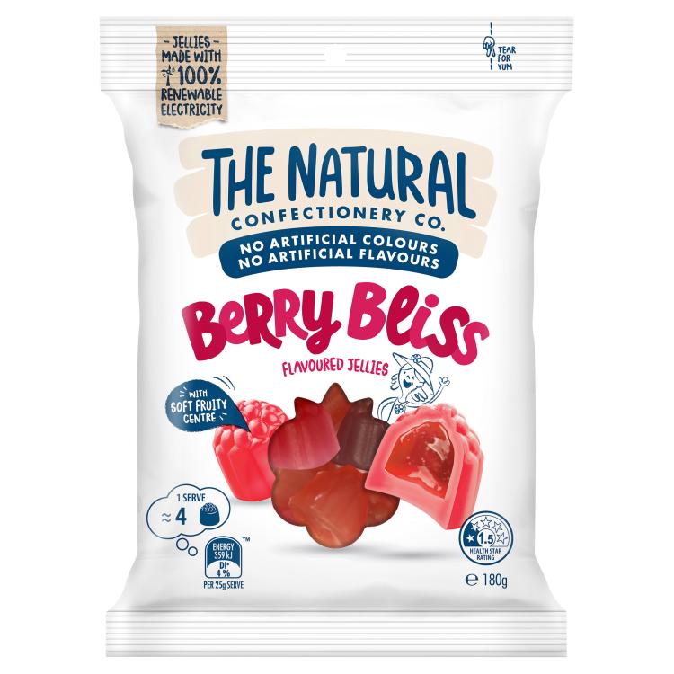The Natural Confectionery Co. Berry Bliss Jellies