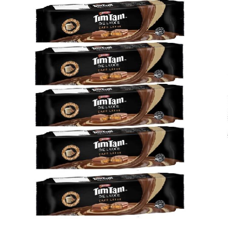 Tim Tam Cafe Latte Biscuits Pack of 5