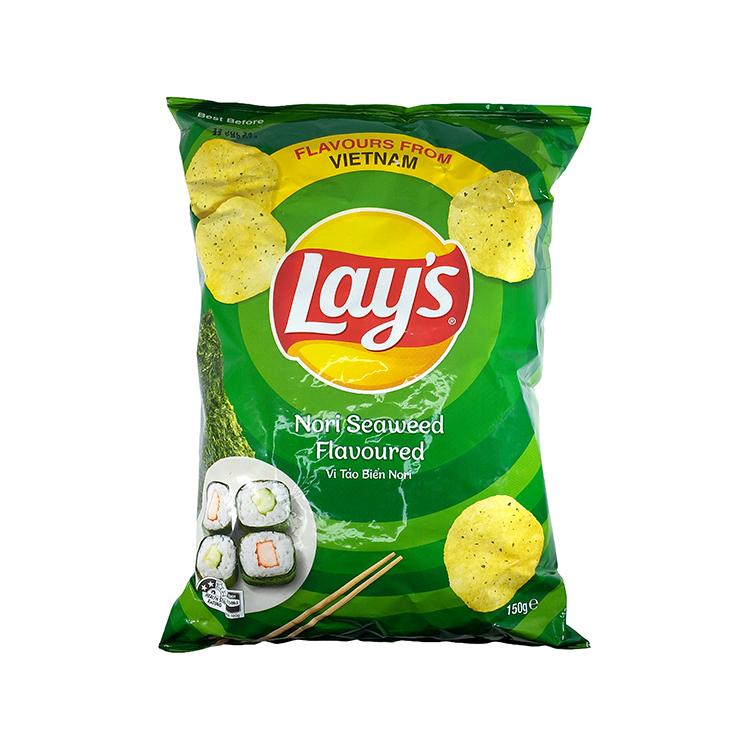 Lay's Vietnam's Nori Seaweed Flavoured Chips