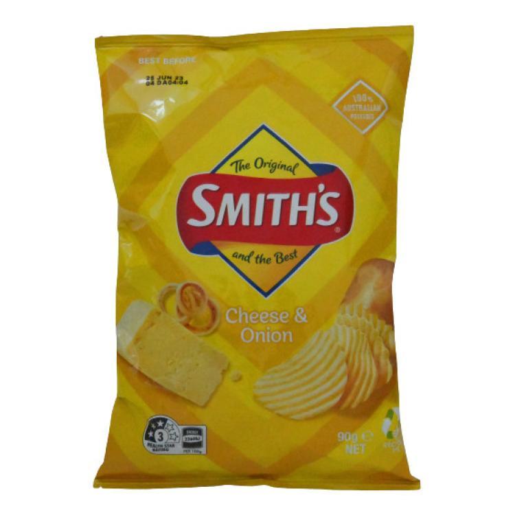 Smiths Cheese & Onion Crinkle Cut Chips