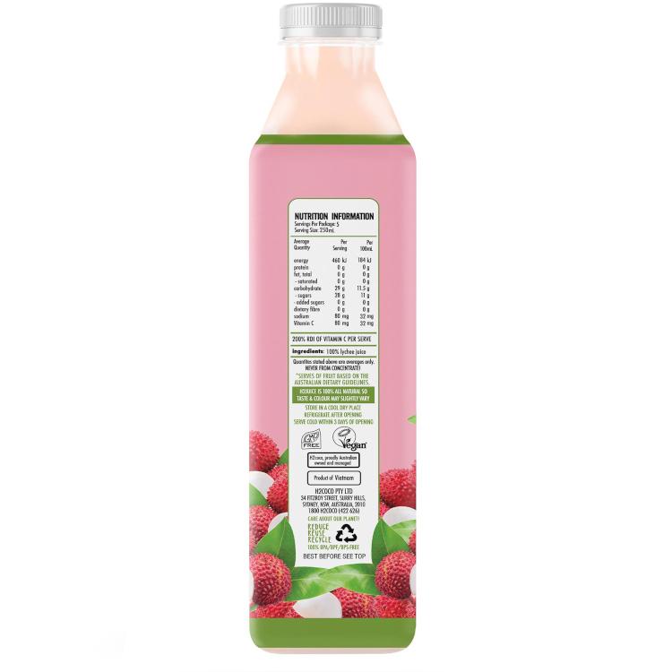 H2juice Lychee Juice Litschi