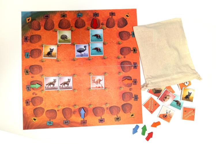 Brettspiel 'Outback Crossing'