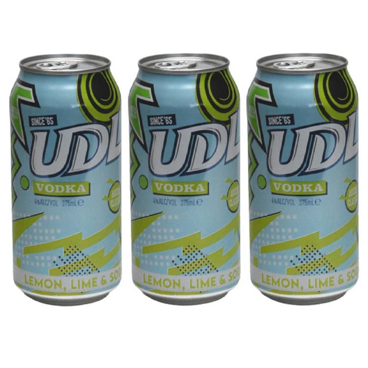 UDL Vodka Premix Lemon, Lime & Soda 4.0 % vol.