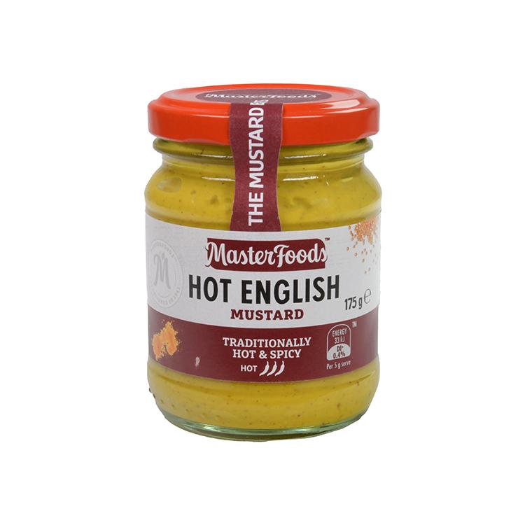MasterFoods Hot English Mustard Hot & Spicy
