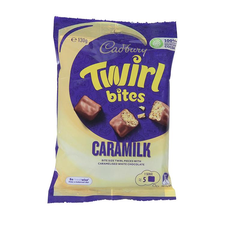 Cadbury Caramilk Twirl Bites Sharepack - Import