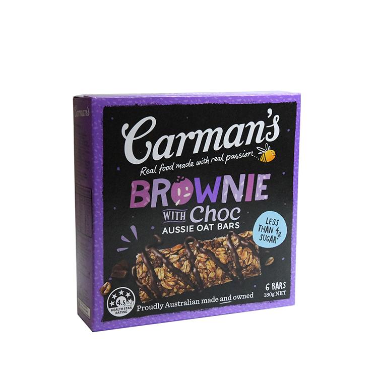 Carman's Aussie Oat Brownie Bar
