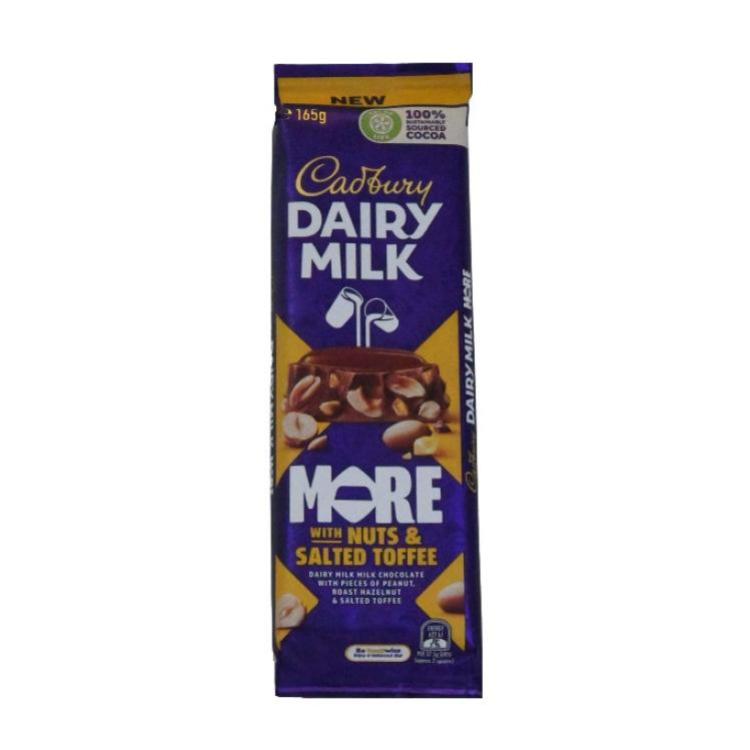 Cadbury More With Nuts & Salted Toffee - Import